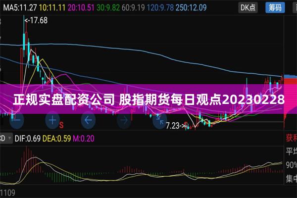 正规实盘配资公司 股指期货每日观点20230228